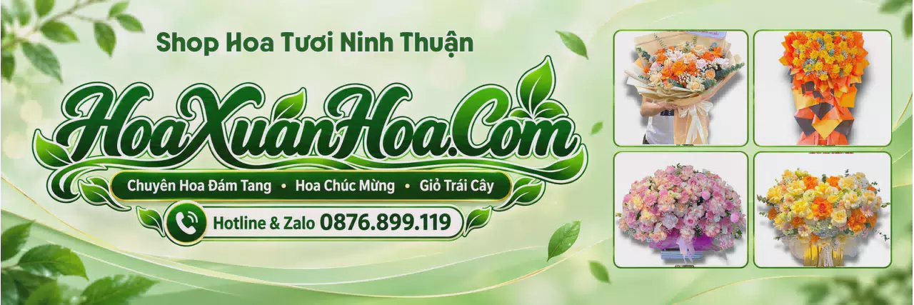 Ảnh bìa Shop Bán Hoa Tươi Tại Ninh Thuận - Tiệm Hoa Tươi Giao Nhanh