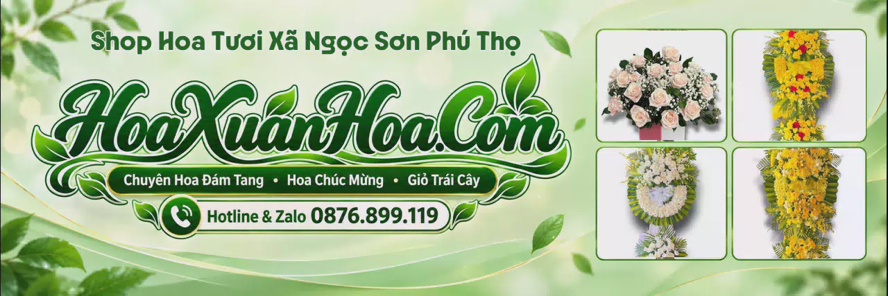 Ảnh bìa Cửa Hàng Hoa Tươi Tại Xã Ngọc Sơn Phú Thọ - Đặt Hoa Tươi Online