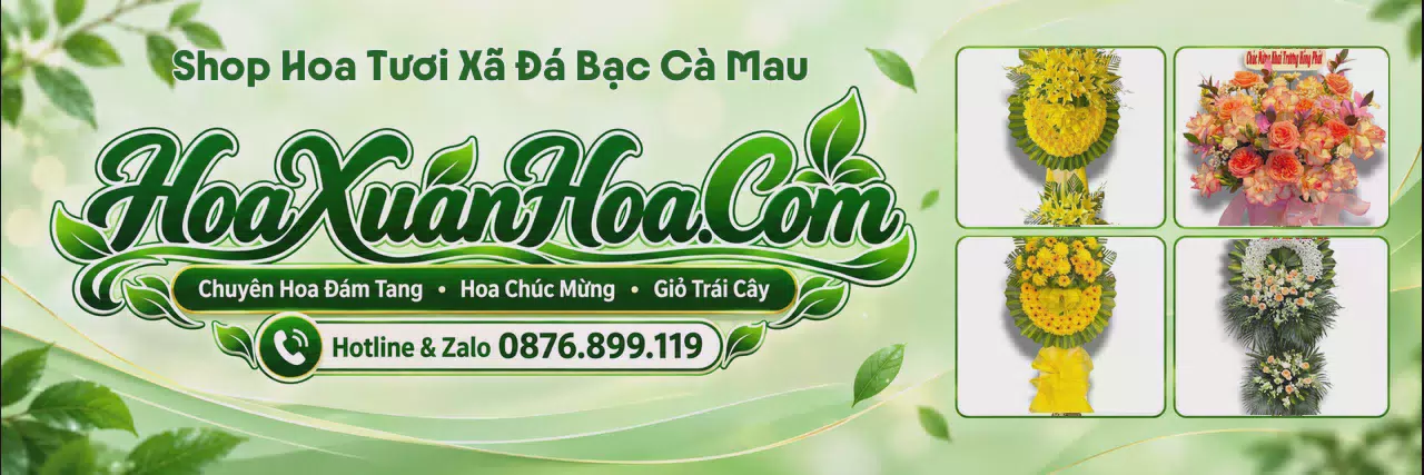 Ảnh bìa Cửa Hàng Bán Hoa Tươi Tại Xã Đá Bạc Cà Mau - Shop Hoa Tươi Giao Trong Ngày
