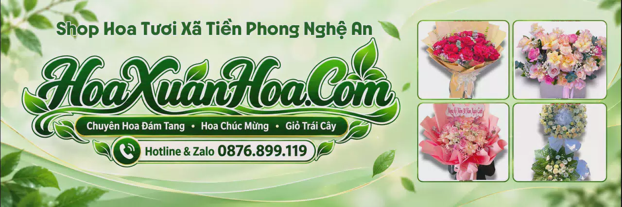 Ảnh bìa Shop Hoa Tươi Tại Xã Tiền Phong Nghệ An - Dịch Vụ Hoa Tươi Giao Nhanh