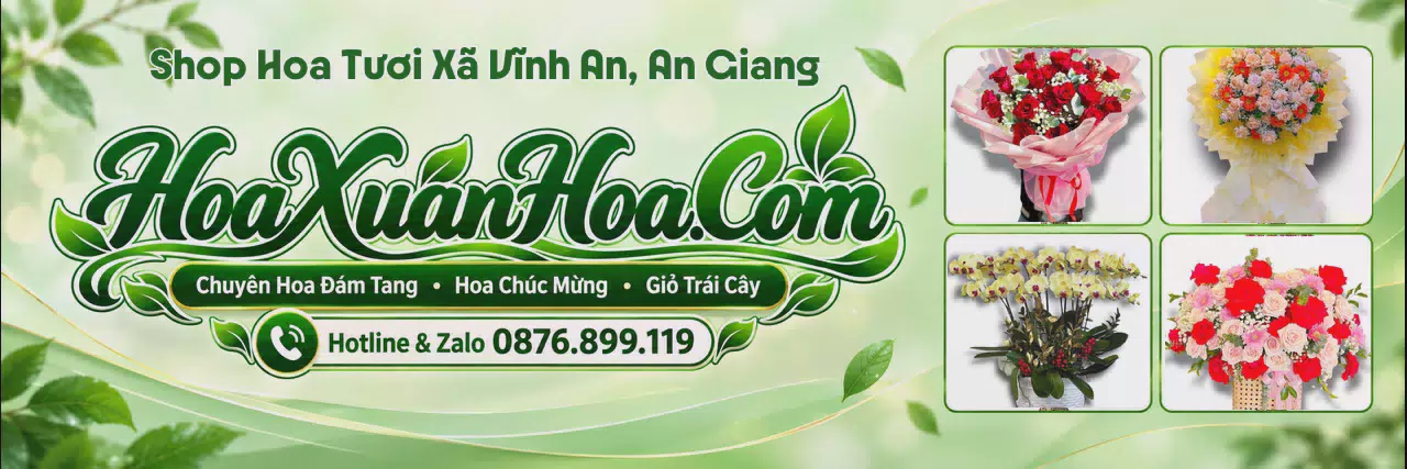 Ảnh bìa Tiệm Hoa Tươi Tại Xã Vĩnh An, An Giang - Đặt Hoa Online Giao Nhanh