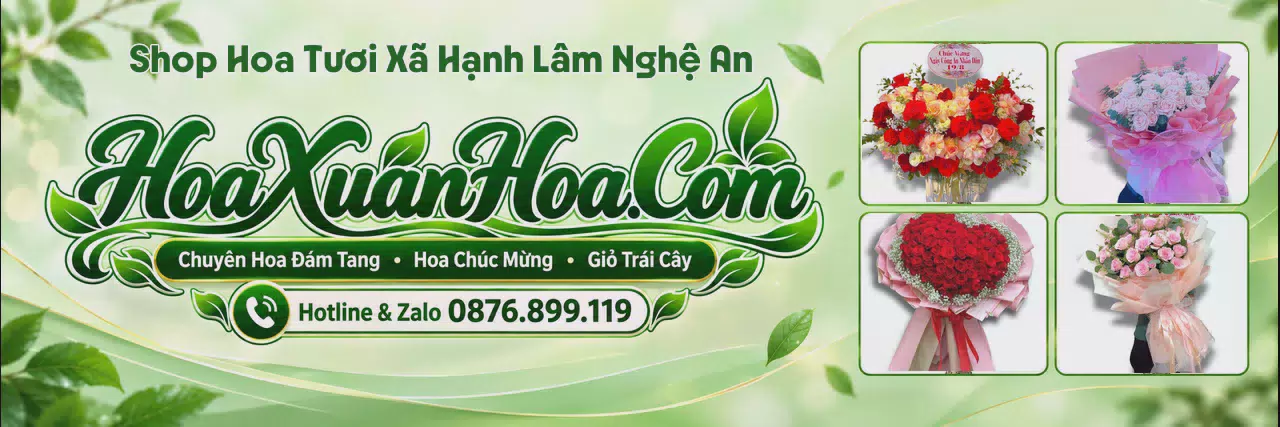 Ảnh bìa Đặt Hoa Tươi Tại Xã Hạnh Lâm Nghệ An - Tiệm Hoa Giao Hoa Tận Nhà