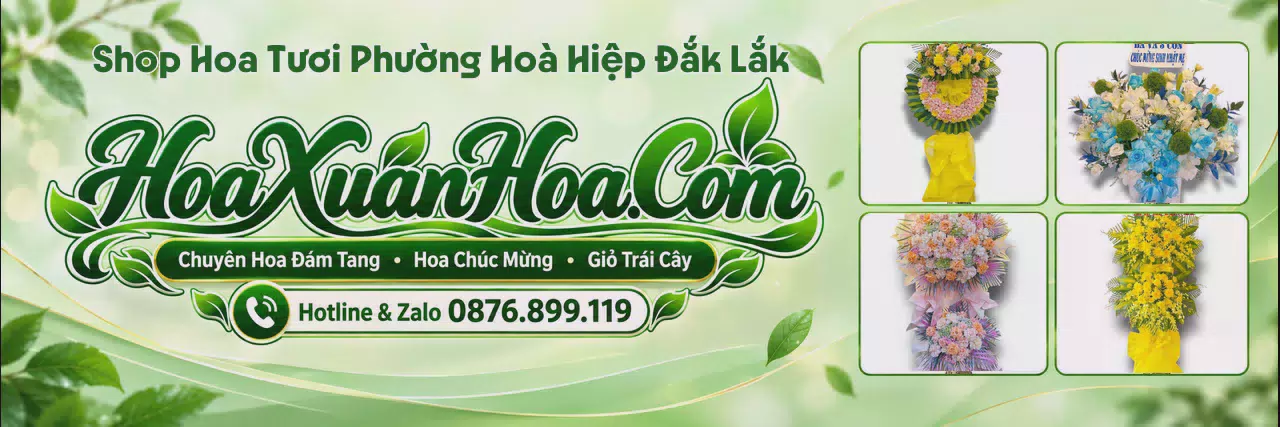 Ảnh bìa Shop Hoa Tươi Tại Phường Hoà Hiệp Đắk Lắk - Đặt Hoa Tươi Giao Tận Nơi