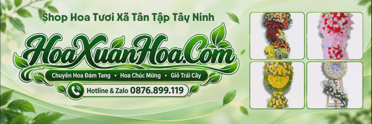 Ảnh bìa Tiệm Hoa Tươi Tại Xã Tân Tập Tây Ninh - Tiệm Hoa Giao Hoa Tận Nhà