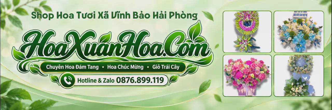 Ảnh bìa Tiệm Hoa Tươi Tại Xã Vĩnh Bảo Hải Phòng - Đặt Hoa Nhanh Trong Ngày