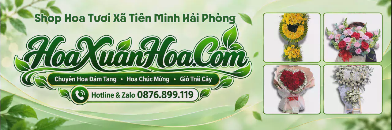 Ảnh bìa Tiệm Hoa Tươi Tại Xã Tiên Minh Hải Phòng - Shop Hoa Online Uy Tín