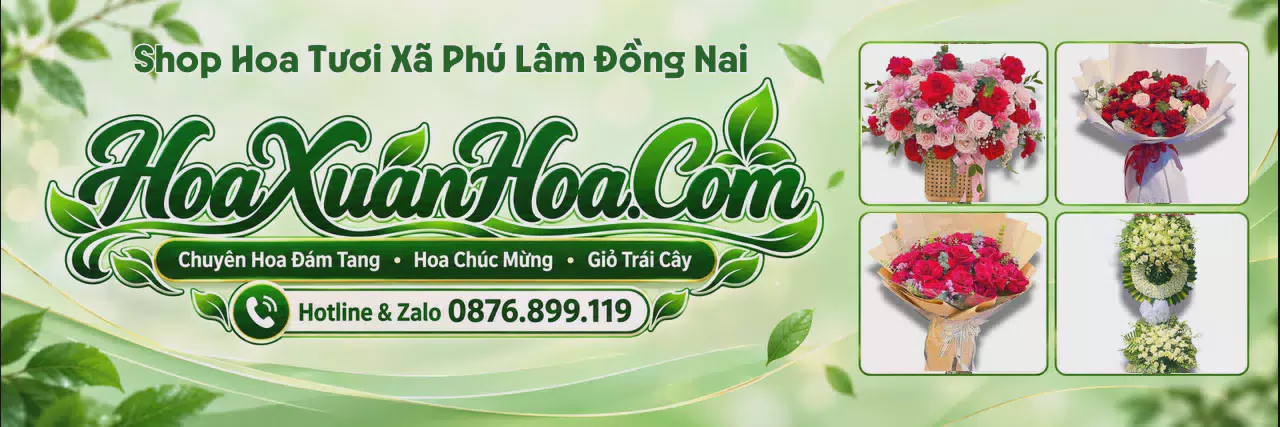 Ảnh bìa Cửa Hàng Hoa Tươi Tại Xã Phú Lâm Đồng Nai - Giao Hoa Nhanh Chóng