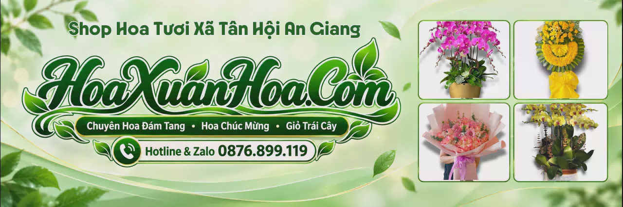 Ảnh bìa Tiệm Hoa Tươi Tại Xã Tân Hội An Giang - Nhận Đặt Hoa Online