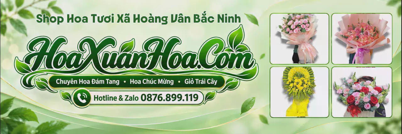 Ảnh bìa Tiệm Hoa Tươi Tại Xã Hoàng Vân Bắc Ninh - Tiệm Hoa Tươi Giao Tận Nhà