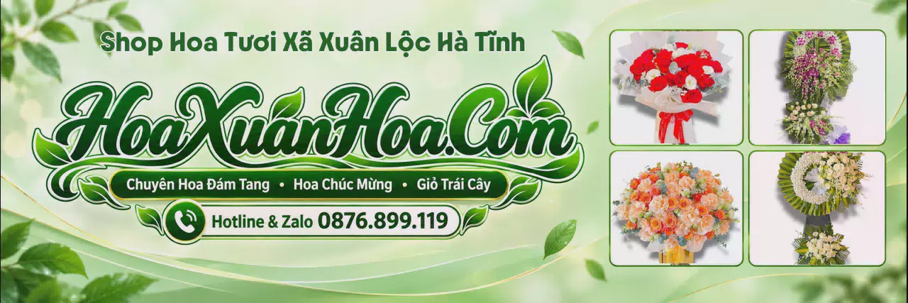 Ảnh bìa Shop Bán Hoa Tươi Tại Xã Xuân Lộc Hà Tĩnh - Giao Hoa Nhanh Trong 2 Giờ