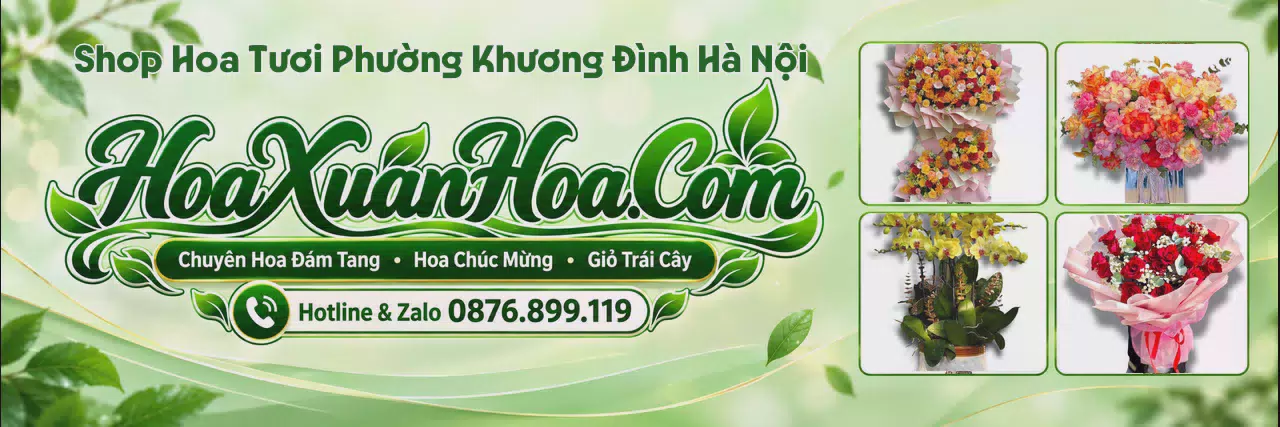 Ảnh bìa Tiệm Hoa Tươi Tại Phường Khương Đình Hà Nội - Shop Hoa Tươi Giao Trong Ngày