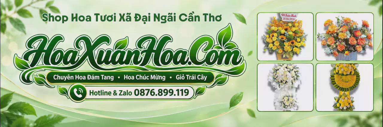 Ảnh bìa Đặt Hoa Tươi Tại Xã Đại Ngãi Cần Thơ - Đặt Hoa Tươi Giao Tận Nơi