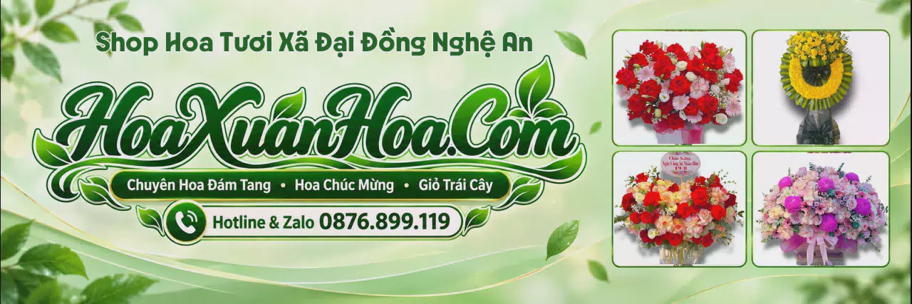 Ảnh bìa Shop Hoa Tươi Tại Xã Đại Đồng Nghệ An - Đặt Hoa Online Giao Tận Nhà