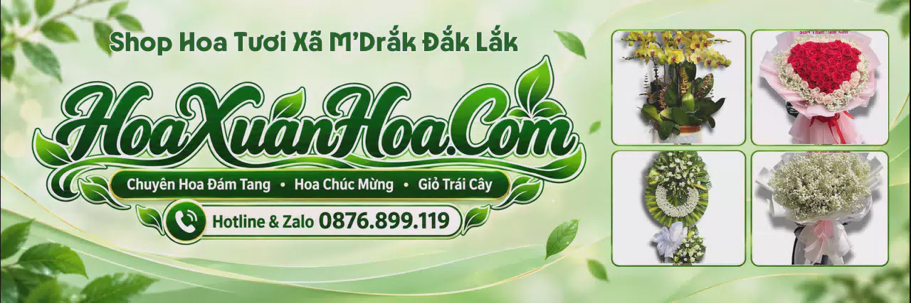 Ảnh bìa Shop Hoa Tươi Tại Xã M’Drắk Đắk Lắk - Tiệm Hoa Tươi Giao Nhanh