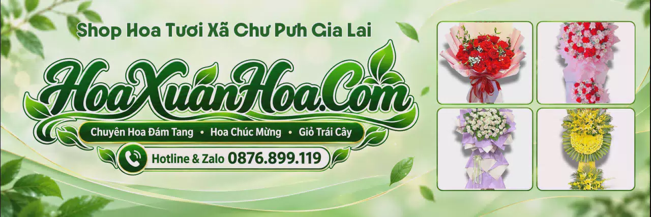 Ảnh bìa Cửa Hàng Bán Hoa Tươi Tại Xã Chư Pưh Gia Lai - Tiệm Hoa Tươi Giao Tận Nhà