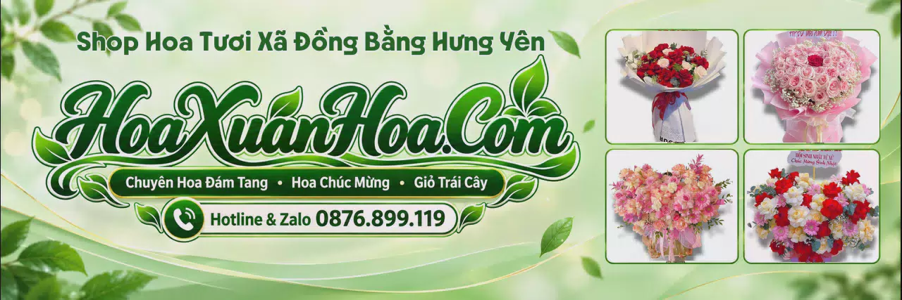 Ảnh bìa Shop Hoa Tươi Tại Xã Đồng Bằng Hưng Yên - Đặt Hoa Tươi Online