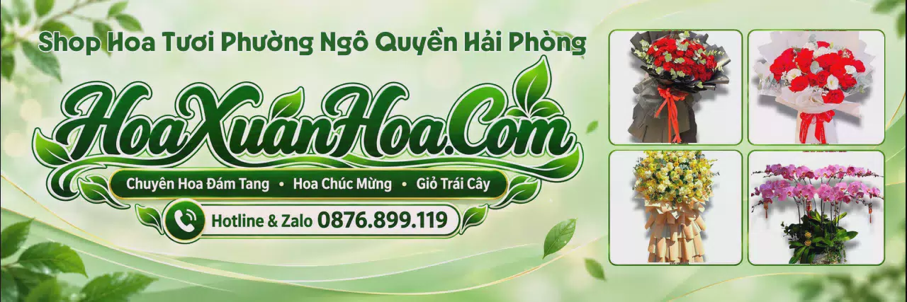 Ảnh bìa Tiệm Hoa Tươi Tại Phường Ngô Quyền Hải Phòng - Tiệm Hoa Tươi Giao Tận Nhà