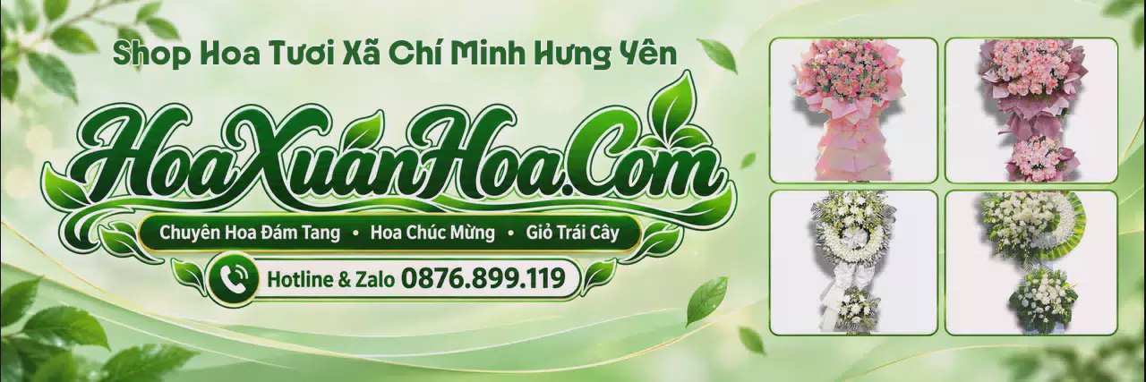 Ảnh bìa Đặt Hoa Tươi Tại Xã Chí Minh Hưng Yên - Đặt Hoa Nhanh Trong Ngày