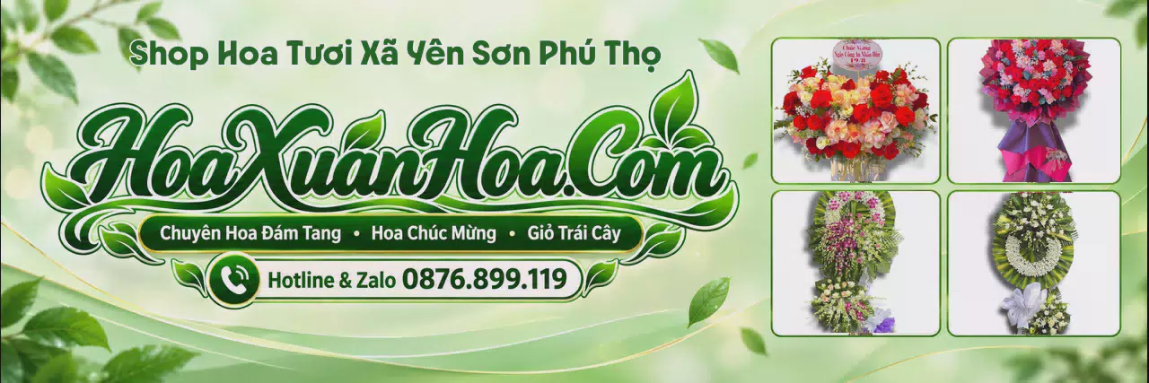 Ảnh bìa Shop Hoa Tươi Tại Xã Yên Sơn Phú Thọ - Đặt Hoa Nhanh Trong Ngày