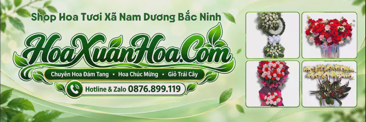 Ảnh bìa Đặt Hoa Tươi Tại Xã Nam Dương Bắc Ninh - Shop Hoa Tươi Đặt Trực Tuyến