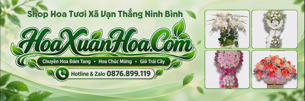 Ảnh bìa Shop Hoa Tươi Tại Xã Vạn Thắng Ninh Bình - Dịch Vụ Đặt Hoa Trực Tuyến