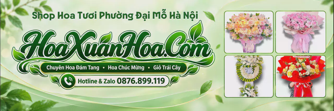 Ảnh bìa Tiệm Hoa Tươi Tại Phường Đại Mỗ Hà Nội - Shop Hoa Tươi Đặt Trực Tuyến
