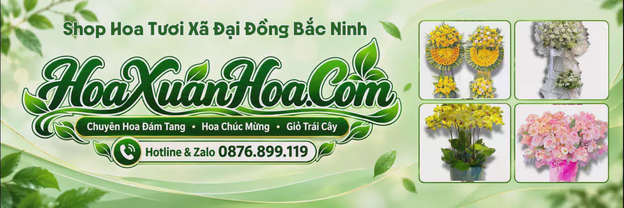Ảnh bìa Shop Hoa Tươi Tại Xã Đại Đồng Bắc Ninh - Đặt Hoa Tươi Online