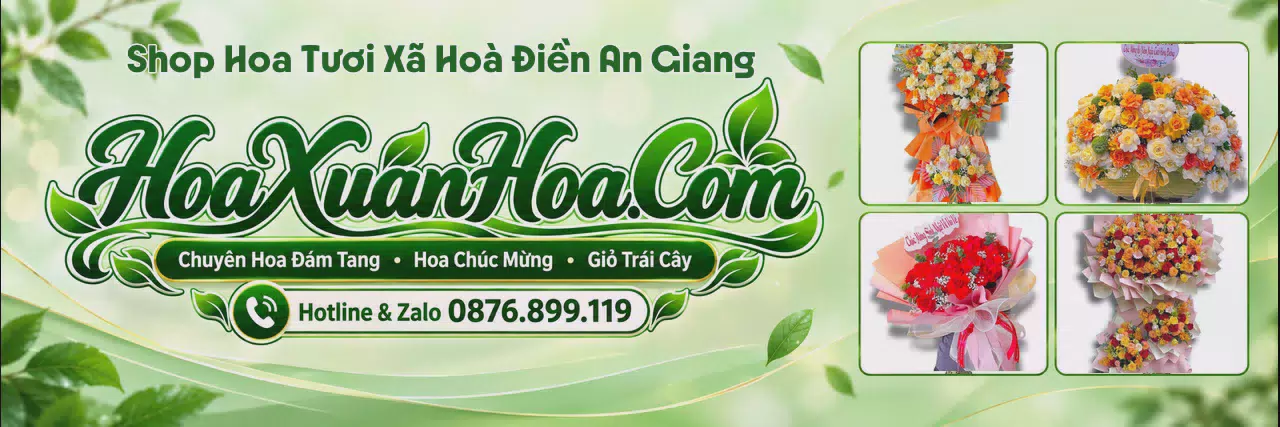 Ảnh bìa Shop Hoa Tươi Tại Xã Hoà Điền An Giang - Đặt Hoa Online Tiện Lợi