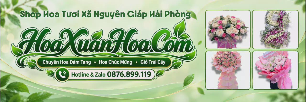 Ảnh bìa Tiệm Hoa Tươi Tại Xã Nguyên Giáp Hải Phòng - Shop Hoa Giao Nhanh Trong Ngày