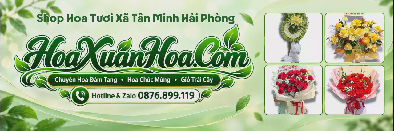 Ảnh bìa Shop Hoa Tươi Tại Xã Tân Minh Hải Phòng - Tiệm Hoa Giao Hoa Tận Nhà