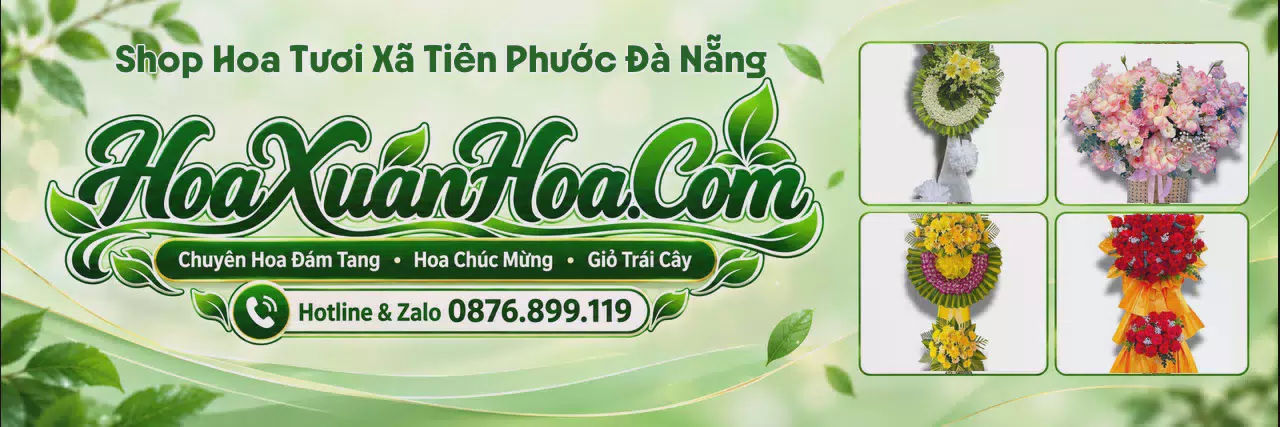 Ảnh bìa Đặt Hoa Tươi Tại Xã Tiên Phước Đà Nẵng - Dịch Vụ Hoa Tươi Tận Nơi