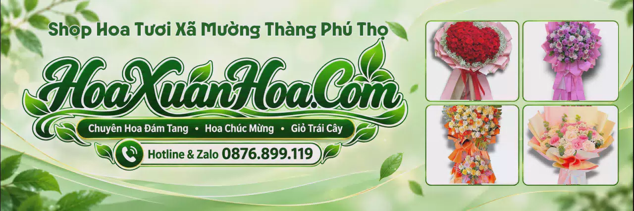 Ảnh bìa Tiệm Hoa Tươi Tại Xã Mường Thàng Phú Thọ - Dịch Vụ Hoa Tươi Giao Nhanh
