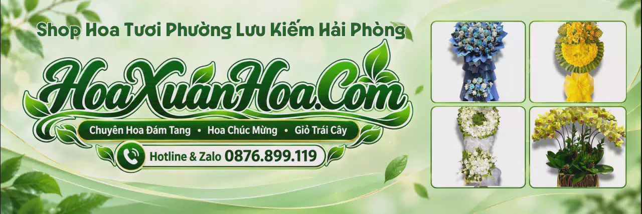 Ảnh bìa Shop Hoa Tươi Tại Phường Lưu Kiếm Hải Phòng - Shop Hoa Tươi Đặt Trực Tuyến