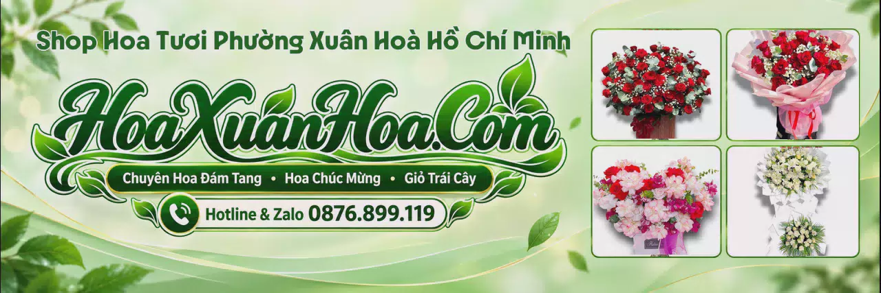Ảnh bìa Shop Hoa Tươi Tại Phường Xuân Hoà Hồ Chí Minh - Đặt Hoa Tươi Trực Tuyến