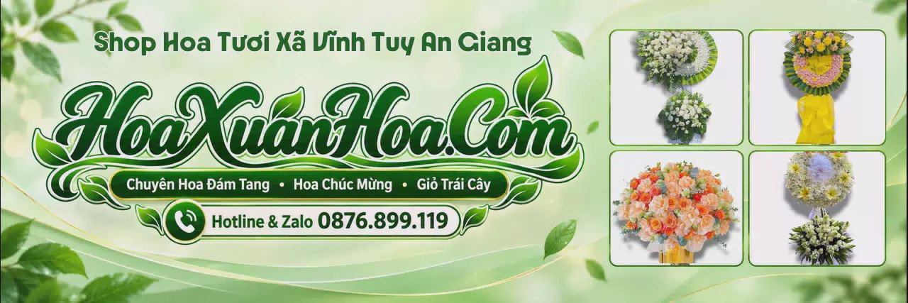 Ảnh bìa Shop Hoa Tươi Tại Xã Vĩnh Tuy An Giang - Giao Hoa Tận Nơi