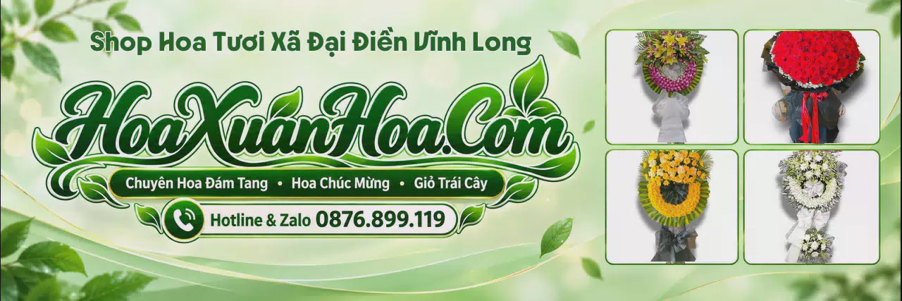 Ảnh bìa Cửa Hàng Hoa Tươi Tại Xã Đại Điền Vĩnh Long - Giao Hoa Nhanh Trong 2 Giờ