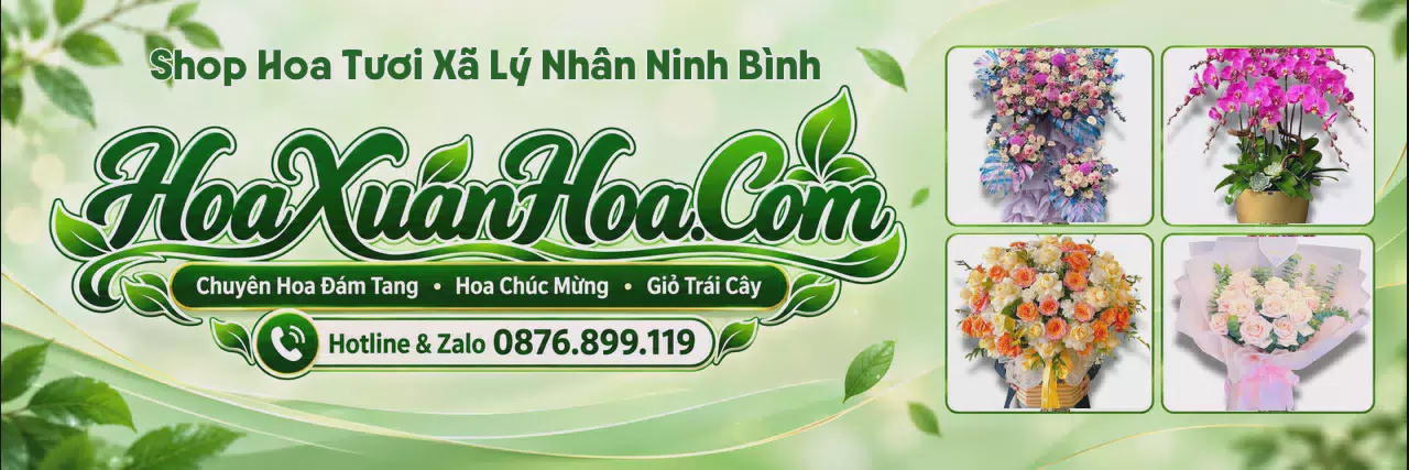Ảnh bìa Shop Hoa Tươi Tại Xã Lý Nhân Ninh Bình - Tiệm Hoa Nhận Giao Tận Nơi