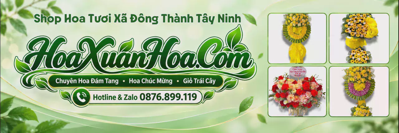 Ảnh bìa Cửa Hàng Hoa Tươi Tại Xã Đông Thành Tây Ninh - Nhận Đặt Hoa Online