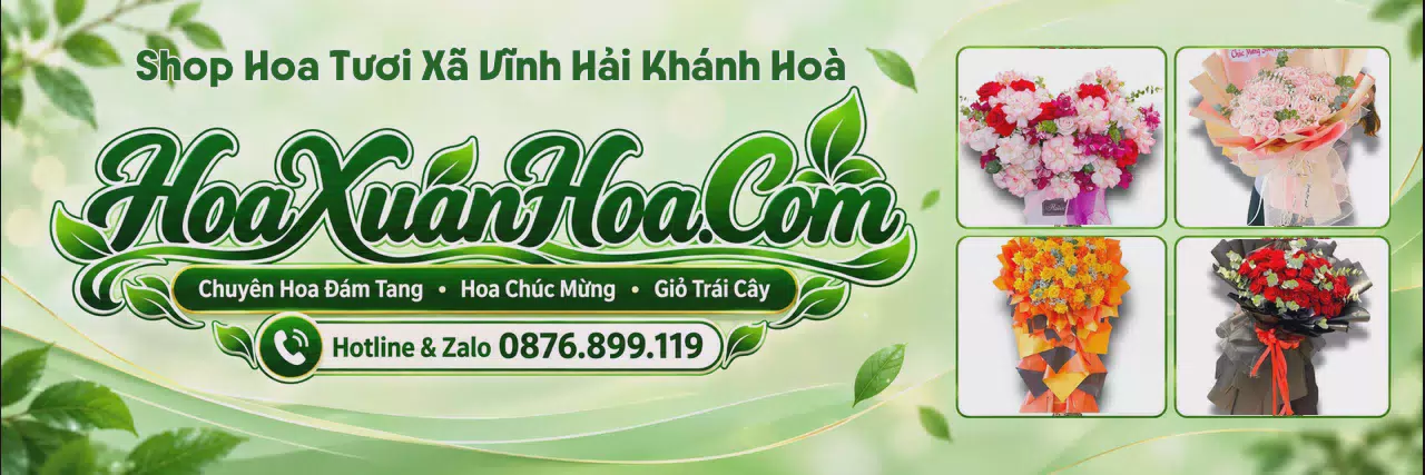 Ảnh bìa Shop Hoa Tươi Tại Xã Vĩnh Hải Khánh Hoà - Đặt Hoa Online Giao Tận Nhà