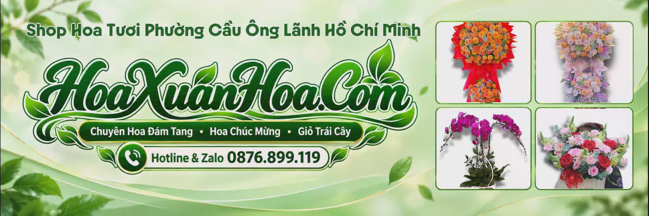 Ảnh bìa Tiệm Hoa Tươi Tại Phường Cầu Ông Lãnh Hồ Chí Minh - Shop Hoa Tươi Đặt Trực Tuyến