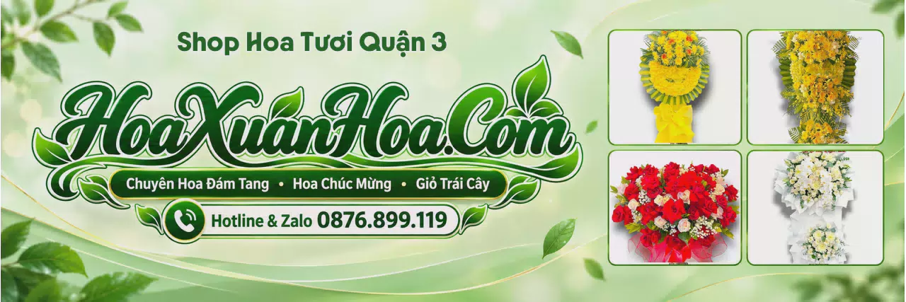 Ảnh bìa Shop Hoa Tươi Tại Quận 3 - Nhận Đặt Hoa Online