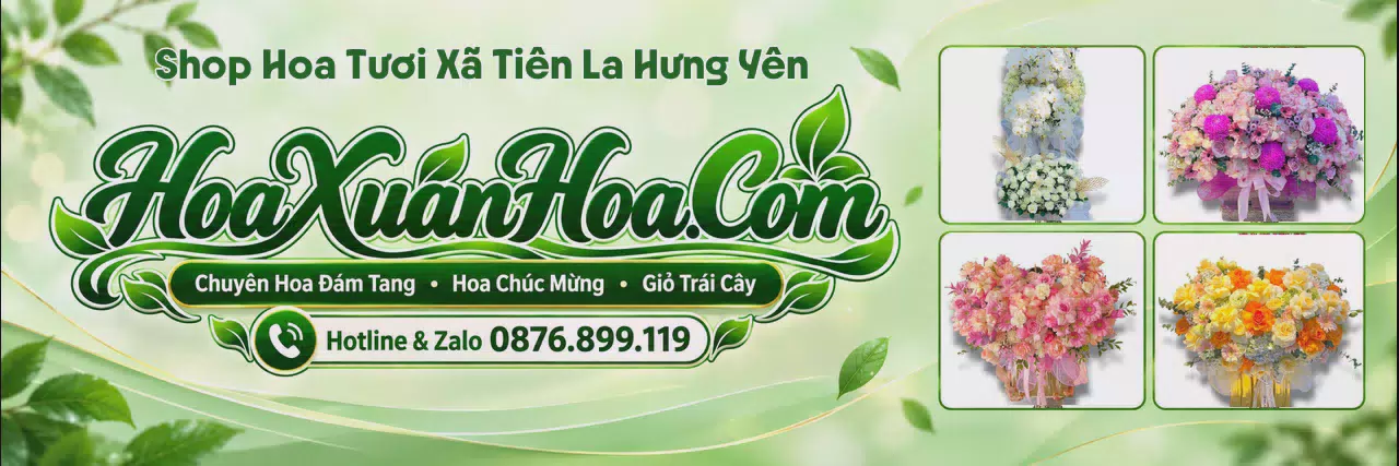 Ảnh bìa Shop Hoa Tươi Tại Xã Tiên La Hưng Yên - Giao Hoa Tận Nơi