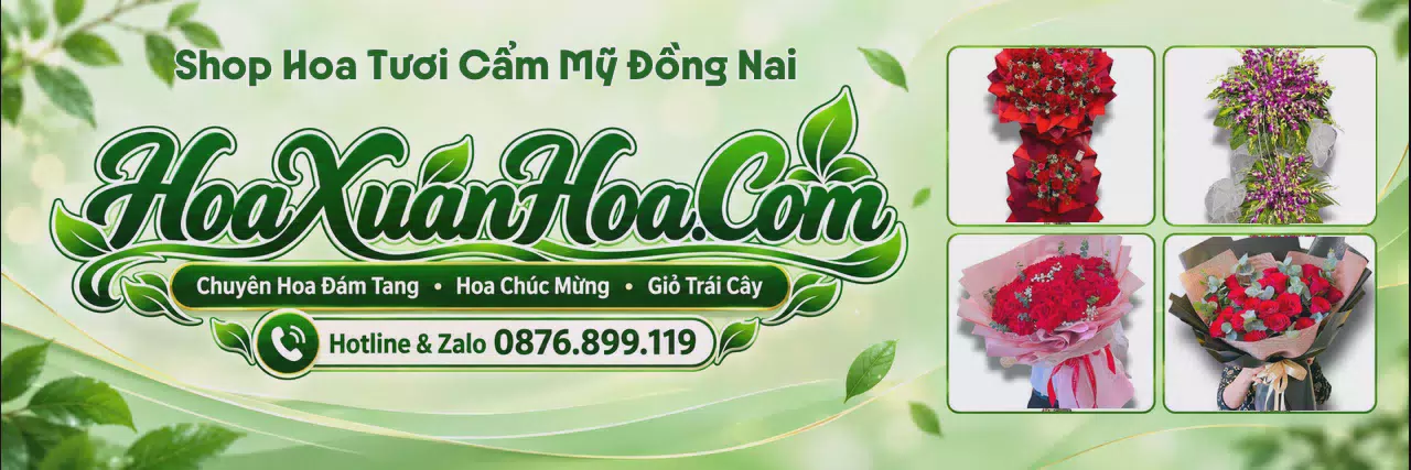 Ảnh bìa Tiệm Hoa Tươi Tại Cẩm Mỹ Đồng Nai - Tiệm Hoa Tươi Giao Tận Nhà