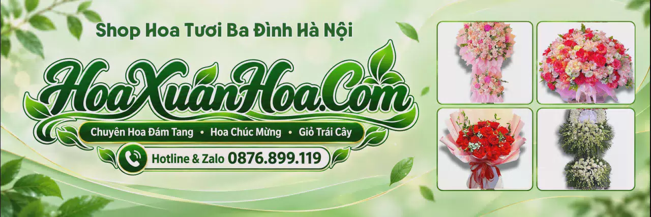 Ảnh bìa Cửa Hàng Hoa Tươi Tại Ba Đình Hà Nội - Đặt Hoa Tươi Online