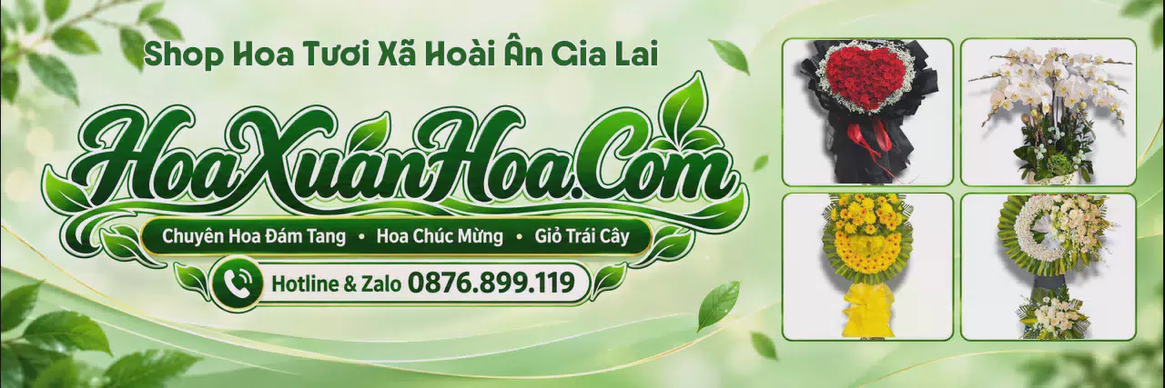Ảnh bìa Cửa Hàng Bán Hoa Tươi Tại Xã Hoài Ân Gia Lai - Shop Hoa Nhận Đơn Online
