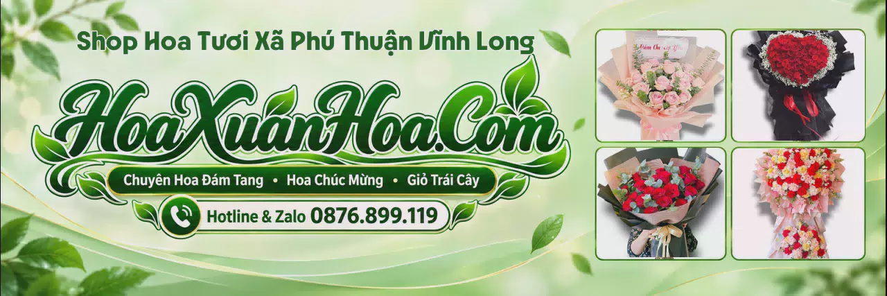Ảnh bìa Đặt Hoa Tươi Tại Xã Phú Thuận Vĩnh Long - Đặt Hoa Tươi Trực Tuyến
