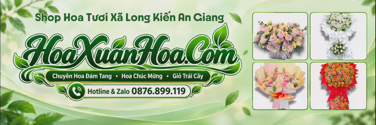 Ảnh bìa Tiệm Hoa Tươi Tại Xã Long Kiến An Giang - Nhận Đặt Hoa Online