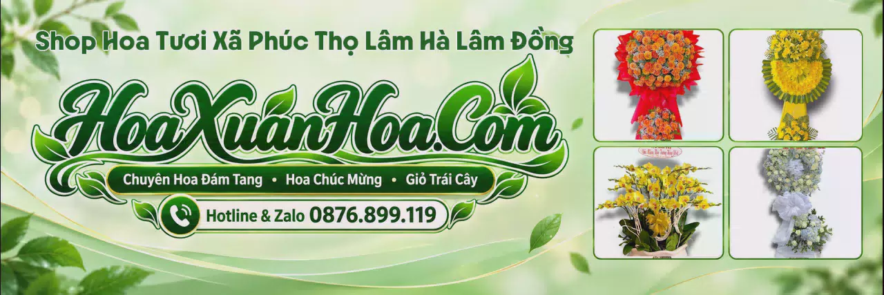 Ảnh bìa Tiệm Hoa Tươi Tại Xã Phúc Thọ Lâm Hà Lâm Đồng - Giao Hoa Nhanh Trong 2 Giờ
