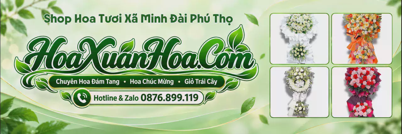 Ảnh bìa Shop Hoa Tươi Tại Xã Minh Đài Phú Thọ - Tiệm Hoa Nhận Giao Tận Nơi