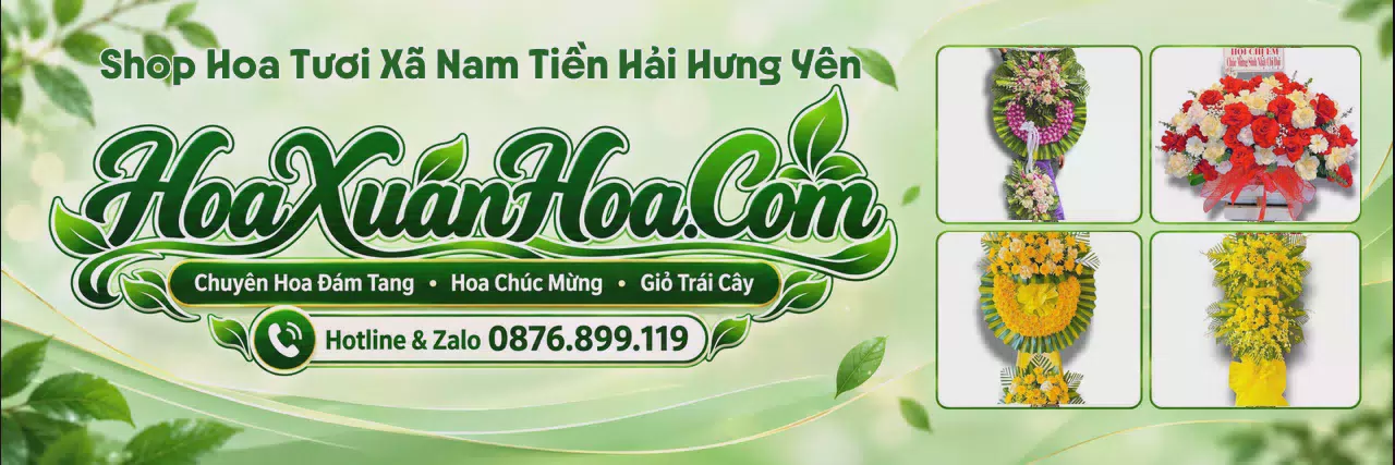 Ảnh bìa Tiệm Hoa Tươi Tại Xã Nam Tiền Hải Hưng Yên - Tiệm Hoa Tươi Giao Nhanh